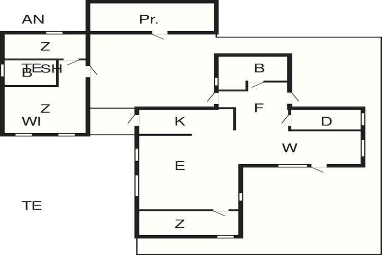 Fanø 7 Person Holiday Home In Fan מראה חיצוני תמונה